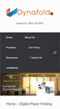 Mobile Screenshot of dynafold.com
